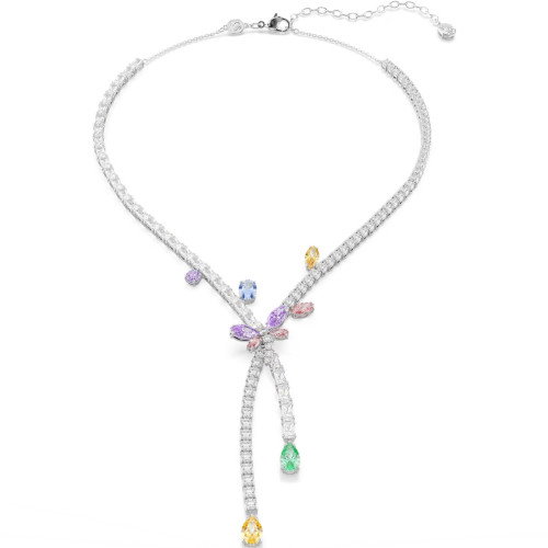 Luxoia - Swarovski x Ariana Grande Halskette Verschiedene Schliffe Libelle Mehrfarbig Rhodiniert - 5737424