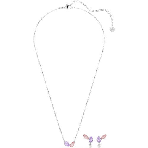 Luxoia - Swarovski x Ariana Grande Set Verschiedene Schliffe Mehrfarbig Rhodiniert - 5746577