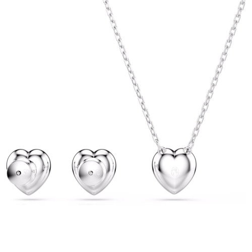 Luxoia - Swarovski x Ariana Grande Set Verschiedene Schliffe Herz Weiss Rhodiniert - 5720849