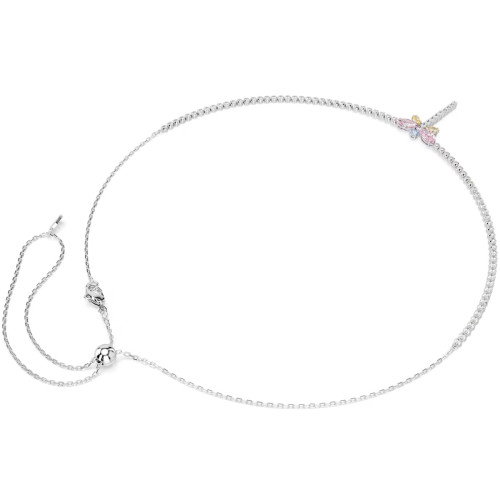 Luxoia - Swarovski x Ariana Grande Tennis Y Halskette Verschiedene Schliffe Libelle Mehrfarbig Rhodinier - 5737425