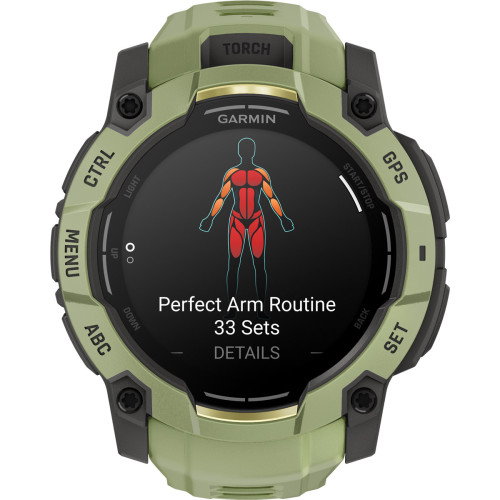 Luxoia - Garmin Instinct 3 Amoled Fern Green (50 mm) - 010-03020-02