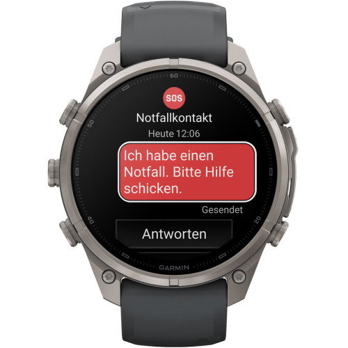 Luxoia - Garmin Fenix 9 Pro inReach Amoled Titanium Graphite (47 mm) - 010-04336-21