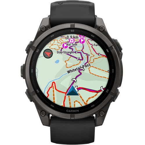 Luxoia - Garmin Fenix 9 Amoled Carbon Gray Titanium (47 mm) - 010-04762-11