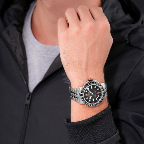 Luxoia - Swiss Military Hanowa Black Marlin - SMWGH0001702