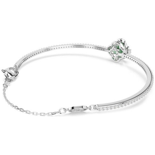 Luxoia - Swarovski Una Angelic Armreif Verschiedene Schliffe Grün Rhodiniert - 5757791