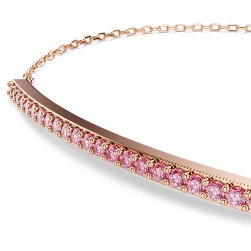 Luxoia - Swarovski Only Armband Rundschliff Rosa 18K roségoldbeschichtet - 5757999