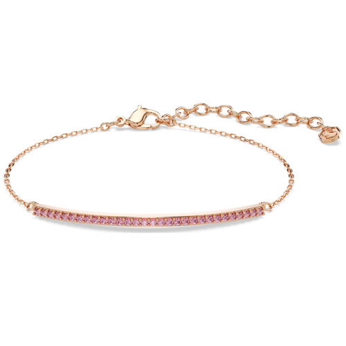 Luxoia - Swarovski Only Armband Rundschliff Rosa 18K roségoldbeschichtet - 5757999