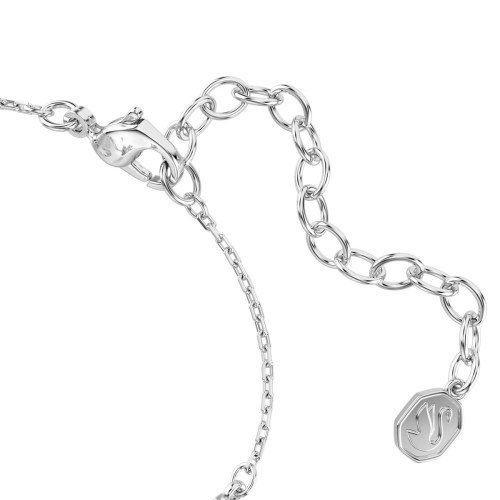 Luxoia - Swarovski Swan Armband Verschiedene Schliffe Schwan Weiss Rhodiniert - 5758682