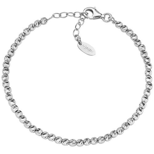 Luxoia - Amen Diamond Cut Beads Armband - BRDI30B