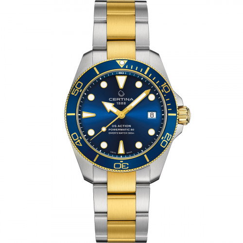 Luxoia - Certina DS Action Diver Powermatic 80 (38 mm) Sea Turtle Conservancy Special Edition - C032.807.22.041.10