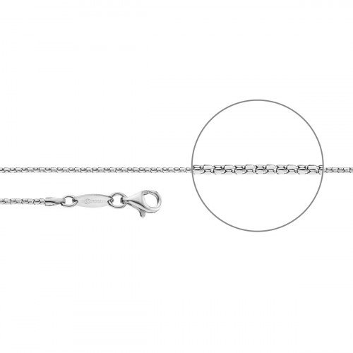 Luxoia - Der Kettenmacher Koreanerkette Silber Diamantiert