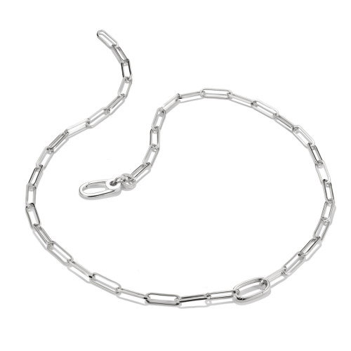 Luxoia - Thomas Sabo Charm Kette Paperclip mit einem Connect Link Silber  - C1207-001-21-L50