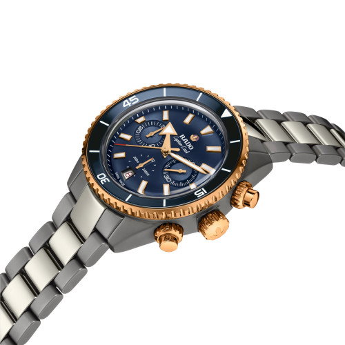 Luxoia - Rado Captain Cook Ceramic Automatic Chronograph - R32195202