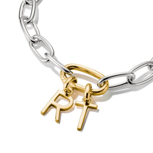 Luxoia - Thomas Sabo Charm-Anhänger Buchstabe R Connect vergoldet - CC1224-413-39
