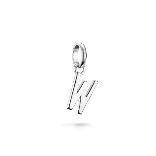 Luxoia - Thomas Sabo Charm-Anhänger Buchstabe W Connect Silber - CC1229-001-21