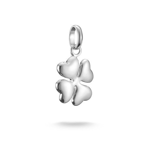 Luxoia - Thomas Sabo Charm-Anhänger Glücksklee in 3D Connect Silber - CC1236-001-21