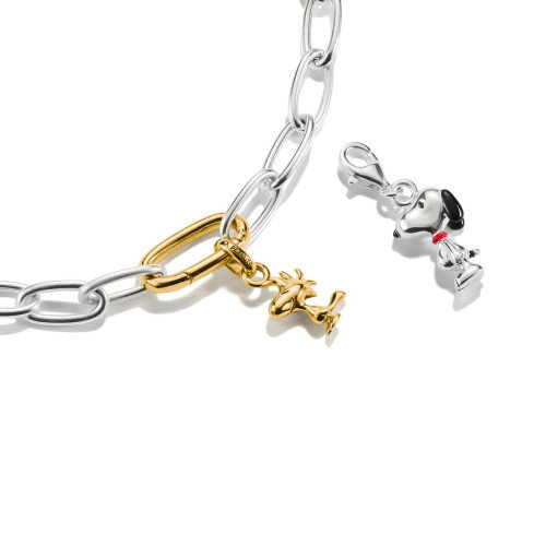 Luxoia - Thomas Sabo Charm-Anhänger Woodstock Connect PEANUTS 18k Vergoldung - CC1303-413-39