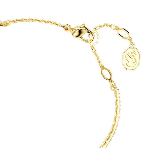 Luxoia - Swarovski Chroma Armreif Herz Rot Goldlegierungsschicht - 5683835