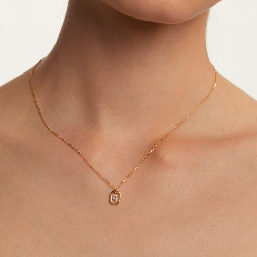 Luxoia - P D Paola Mini Letter Q Halskette - CO01-528-U