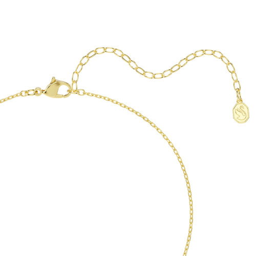 Luxoia - Swarovski Mesmera Y Halskette Verschiedene Schliffe Weiss 18K goldbeschichtet - 5747997