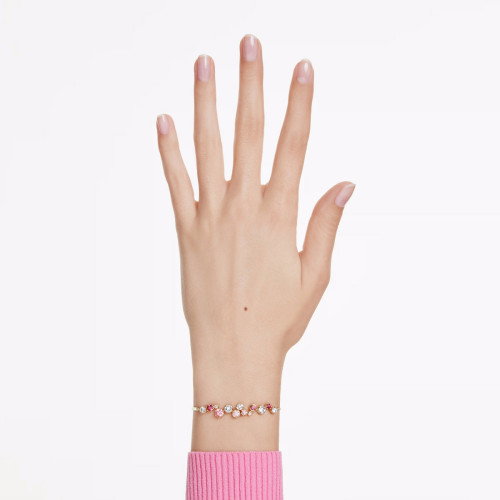 Luxoia - Swarovski Constella Armband Verschiedene Schliffe Mehrfarbig Goldlegierungsschicht - 5722476