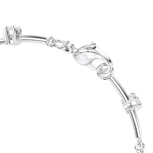 Luxoia - Swarovski Constella Tennis Armband Kristallperle Rundschliffe Weiss - 5707511