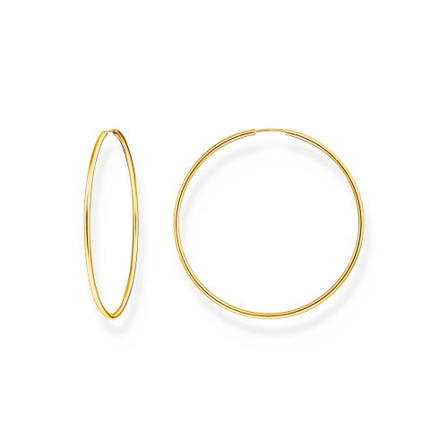 Luxoia - Thomas Sabo Creolen gross vergoldet - CR729-413-39