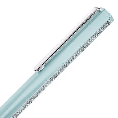 Luxoia - Swarovski Shimmer Kugelschreiber Blau lackiert verchromt - 5678190