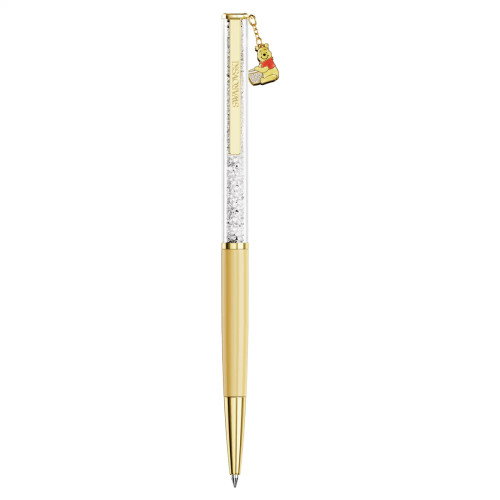 Luxoia - Swarovski Crystalline Kugelschreiber Pu der Bär Gelb lackiert Goldlegierungsschicht - 5742784