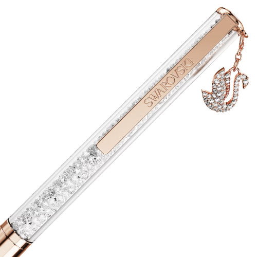 Luxoia - Swarovski Crystalline Kugelschreiber Schwan Roségold Legierungsschicht - 5714959