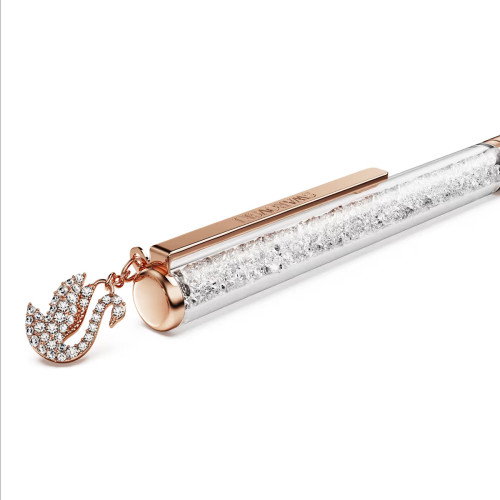 Luxoia - Swarovski Crystalline Kugelschreiber Schwan Roségold Legierungsschicht - 5714959