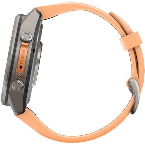 Luxoia - Garmin Fenix 9 Pro inReach Amoled Titanium Shell Pink (43 mm) - 010-04335-01
