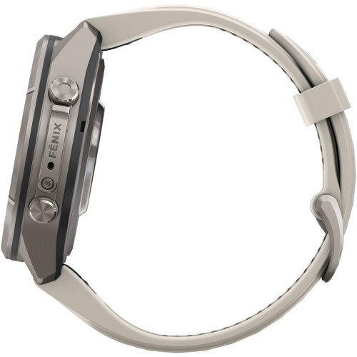 Luxoia - Garmin Fenix 9 Pro inReach Amoled Titanium Fog Gray (43 mm) - 010-04335-81