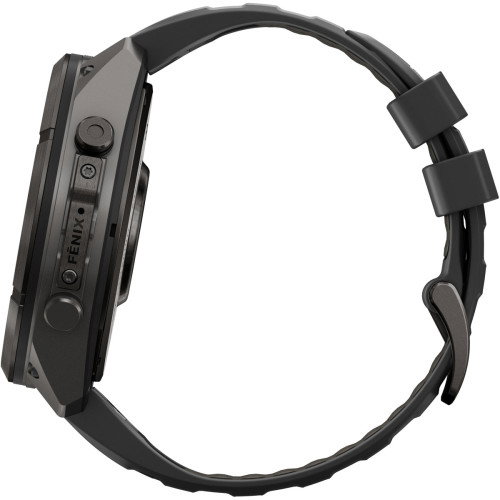 Luxoia - Garmin Fenix 9 Pro inReach Amoled Carbon Gray Titanium Black (51 mm) - 010-04337-11