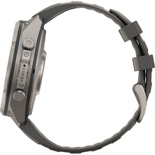 Luxoia - Garmin Fenix 9 Pro inReach Solar Titanium Pebble Gray (47 mm) - 010-04338-01