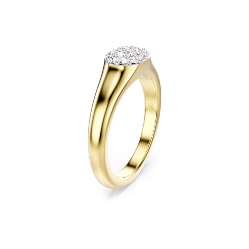 Luxoia - Swarovski Dextera Ring Verschiedene Schliffe Weiss Goldlegierungsschicht