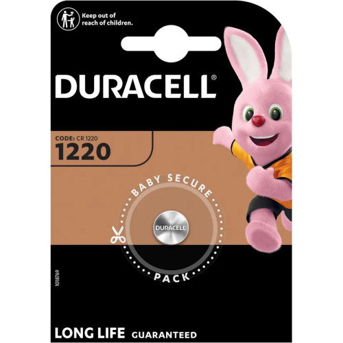 Luxoia - Duracell 1220 / CR1220 3V Lithium Batterie