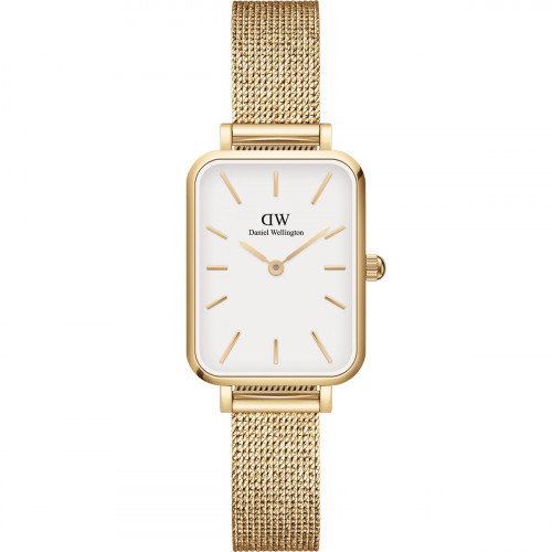 Luxoia - Daniel Wellington Quadro Pressed Evergold White - DW00100556