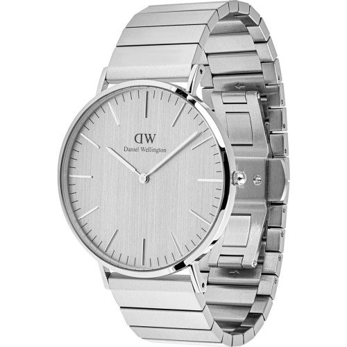 Luxoia - Daniel Wellington Classic Piano Link Silver Unitone - DW00100775