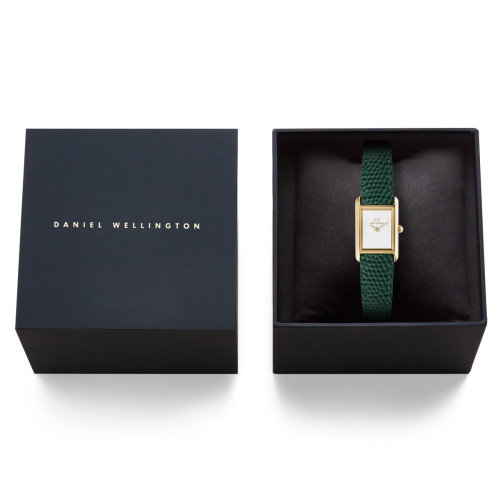 Luxoia - Daniel Wellington Bound Mini Green Lizard Gold - DW00100906