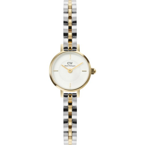 Luxoia - Daniel Wellington Petite Mini Arch 3-Link Two Tone Gold - DW00100923