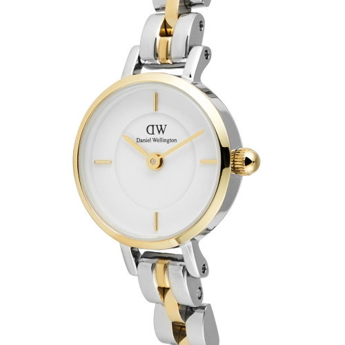 Luxoia - Daniel Wellington Petite Mini Arch 3-Link Two Tone Gold - DW00100923