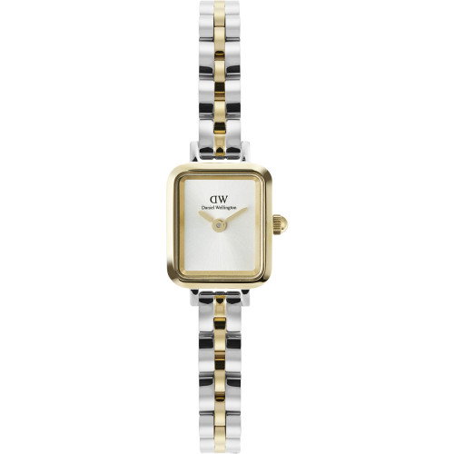 Luxoia - Daniel Wellington Quadro Mini Arch 3-Link Two Tone Gold - DW00100925