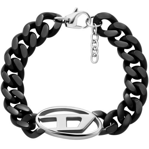 Luxoia - Diesel Oval D Logo Armband - DX1611931