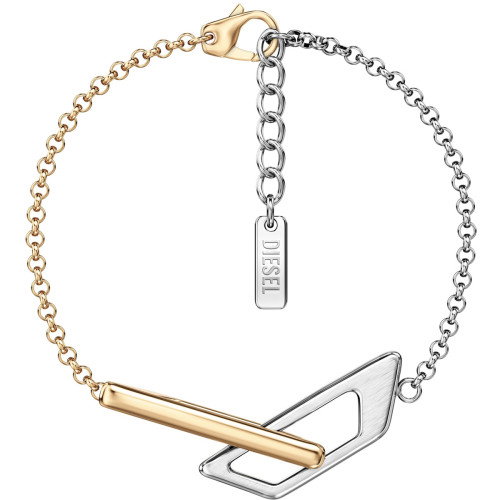 Luxoia - Diesel D Logo Armband - DX1686931