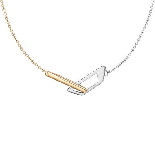 Luxoia - Diesel D Logo Halskette - DX1687931