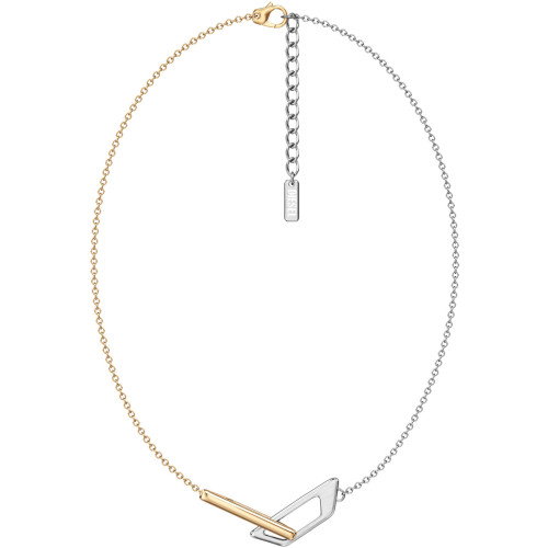Luxoia - Diesel D Logo Halskette - DX1687931