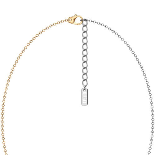 Luxoia - Diesel D Logo Halskette - DX1687931