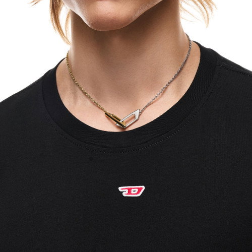 Luxoia - Diesel D Logo Halskette - DX1687931
