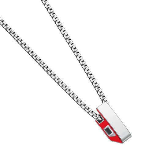 Luxoia - Diesel D Logo Halskette - DX1689040